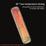 Portable Toothbrush Sterilization Holder for Travel Business Trip UV Box Toothbrush Dryer Bathroom Accessories