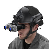 VRNV303 Head Mounted 3D-VR Naked Eye Telescope Camera 8K UHD Professional Waterproof Night Vision Binoculars for Hunting Camping