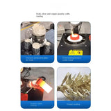 1-3kg Three in One Jewelry Casting Machine Vacuum Melting Equipment Refined Precious Metal Jewelry Casting Tools 220V/110V 1800W
