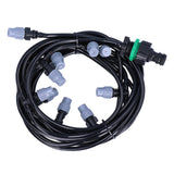 10m / 32.8ft 4/7 Irrigation Hose with 10 Misting Sprayer Nozzles Garden Greenhouse Terrace Watering System