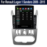2din Android Auto Car radio multimedia player for Tesla screen For Renault Logan1/Sandero 2009-2015 Lada Largus Dacia Duster Gps