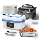 A98I-Cordless Electric Lunch Box,Rechargeable Self-Heating Food Warmer With 8000Mah Battery,For Work/Travel/Car/Office