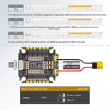 F465 V4 FC&ESC FPV Stack F405 V4 Flight Controller 65A AM32 ESC No BEC For RC FPV Drone