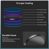 67Mm ND2-ND400 Filter Universal Phone Clip With Threaded Adapter Ring Cold Shoe For Iphone 16 15 Galaxy S24 DSLR