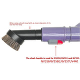 Dust Brush Adapter 32Mm Round Horse Hair For Shark NV350 NV351 NV352 NV356 NV356E NV357 Dusting Brush Conversion To