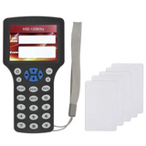 10 Frequency RFID NFC Smart Card Reader Writer Duplicator +5XUID Card 125K 13.56Mhz RFID Copier Key Replicator