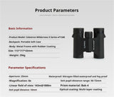 Celestron YY10X25 Waterproof Fog-proof Telescopes Portable Birdwatching Binoculars for Outdoor Multi-Layer Coating Bak-4 Prism