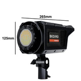 New 100W Studio Flash Light 6500K Bowens Mount LED Modeling Lamp Angle Adjust Strobe Light for Product