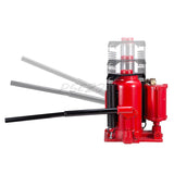 12T 20T Vertical Hydraulic and Pneumatic Jacks Pneumatic Hydraulic Jacks for Truck Repair
