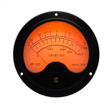 Premium Large-Size Aluminum VU Meter Dual-Color LED Backlight (Blue/Warm) for Amplifier Audio with Driver Board