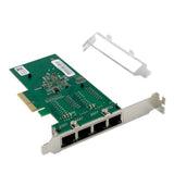 For Intel I350-T4V2 I350-T4 PCI-E Quad Port RJ45 Gigabit Server Adapter
