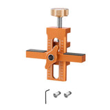 2-in-1 Cabinet Door Installation Locator Aluminium Multifunctional  Door Door Panel Mounting Rebounding Device Drilling Locator