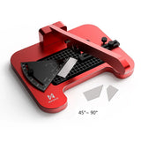 MAZHA Precision Angle Cutter for DIY Model Building - ABS/PS Plastic Sheet & Rod Cutting Tool (1-3mm) Adjustable Angle Guide