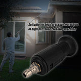 Pressure Water Gun  Nozzle Tips 0-60 Degree Adjustable with 1/4 Quick Plug Connect 4000 PSI Fan-Shaped Garden Tool Parts