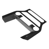 1 Pcs Car Carbon Fiber Interior Center Console GPS Panel Cover Trim Fit For Ford Mustang All Model 2014 -18