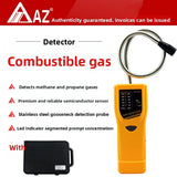 AZ7201 Liquefied Petroleum Gas Detection, Combustible Gas Detector, Methane Propane Natural Gas Leak Detector