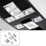 Trim Stickers For Mercedes Benz GLK C E Class X204 W204 W212 Car Roof Sunroof Cover Reading Light Buttons