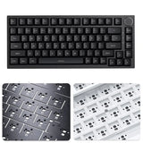New AK820 Gaming Keyboard 82-Key RGB Backlit Mechanical Keyboard With Knob Mechanical Keys Wired Keyboard Office