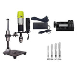 Compact & Portable Electric Tapping Machine Variable Speed Multi-function Tool for Home Metal Thread Processing