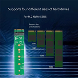 M.2 NVME Test Adapter Extension Card Mkey Solid State Drive Test Card Test Adapter Extension Card