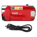 D90 1080P HD Video Recorder Monocular Telescope 16MP 16X Zoom Digital Camera Camcorder with Fill Light 2.4 Inch Rotatable Screen