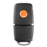 10X For Xhorse XKB508EN Wire Universal Remote Key 2 Button Fob For VW B5 Style For VVDI Key Tool