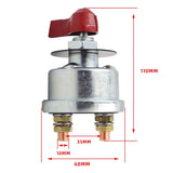 Modification Anti Leakage Car Power Main Knob Switch High Power Construction Machinery Battery Power-Off Switch