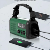 20000Mah Solar Hand Crank Emergency Radio, NOAA/AM/FM, Cell Phone Charger, Lamp, Flashlight & SOS