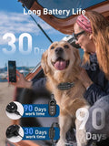 1000m Remote Dog Training Collar System Electric Shock Collar for 3 Training Modes Dogs, Waterproof Rechargeble Security Lock