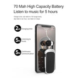 Fineblue K52 Business Wireless Bluetooth Headset Collar Clip Call Vibration