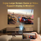 P20pro 2gb/16gb Smart TV Projector Android 13 Wifi6 BT Native 1080P Proyector Portatil for Home Theater