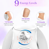 Suerbeaty 40K Cavitation Body Massage Beauty Machine,Portable Skin Care Tool with 9 Energy Levels for Body,Belly,Thighs,Arms,Wai