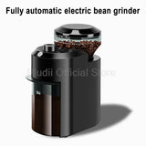 Stainless Steel Auto Burr Coffee Grinder 2-12 Cup Adjustable Detachable 500RPM Electric Bean Mill Home Barista Coffee Lover Use