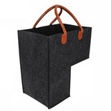 Stair Basket with Handles Premium Felt Staircase Baskets for Carpeted and Wooden Stairs Stair Storage Organizer for Home Decor