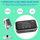 MP3 Player Portable Back Clip 1.47in Full Touchscreen 32GB HiFi Lossless Music  Radio  MP3 Player Music
