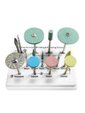 Best 1Box/15pcs Grinding and Polishing Kit of Zirconia Diamond Burs Stones Disc Dentistry Drill Bits Lab Tools Kits Polish Tool
