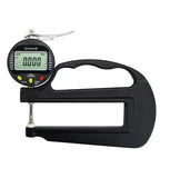 0-10mm 0.4'' 0.001mm Digital Thickness Gauge for Plastic Film Paper Leather Rubber Electronic Thickness Gauge Throat Depth 120mm