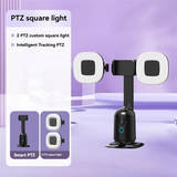 Smart AI Gimbal Auto Face Tracking Tripod For Video Recording Vlog 360 Rotation Follow Focus Vlog With Light