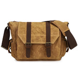 New SLR digital camera bag shoulder crossbody bag outdoor portable canvas mirrorless SLR camera bag