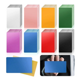 E-Easy To Use-Laser Engraving Blanks, For CNC Engraving, Laser Crafting, Multipurpose Metal Business Cards. DIY Gift Cards