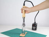 Vinica Electric Wood Brandings Iron for Creative Cake/Wood/Leather Brandings Embossings Solderings Iron with Stamp 300W-