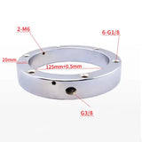 125mm Diameter CNC Water Spray Ring with 6 Adjustable Nozzles Metal Cooling Ring for Stone Engraving Machine Milling Machining C