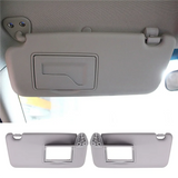 1Pair Car Sun Visor Inside Sunshade Gray For Hyundai I30 I30CW 2008-2011 85201-2L020 85202-2L020