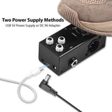 XLR Output Port DC 9V 6.35mm for Bass M-VAVE Guitar IR Box Effects Pedal with IR Cab Impulse Response Cabinets Speaker Simulator