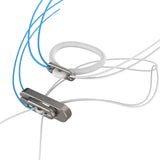 Adjustable titanium buckle internal fixator for arthroscopic knee joint