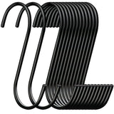 Steel S Shaped Hook Hanging Pans Pots Plants Bags Towels Kitchen Hooks Hanger Home Storage Heavy Duty Hooks  Holder Organization