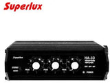 Superlux HA3D portable headphone amplifier with 3 channels headset pk sound devices HX-3