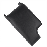 Black Leather Armrest Center Console Lid Cover For BMW E46 3 Series 1998-2006 Black Replacement Parts Accessories