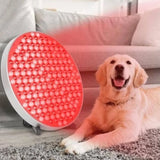 Circular Red Light Therapy Lamps Panel Beauty Rejuvenation Skincare Beauty Instrument Brightening Firm Skin Home Portable Device