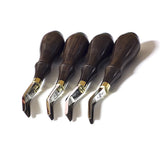4mm/6mm/8mm/10mm Leather Thinning Spatula Wooden Wide Shovel DIY Handwork Leather Craft Backpack Strap Belt Edge Thinning Tool